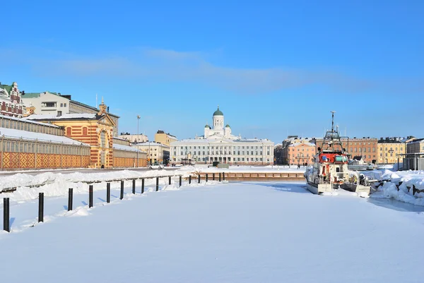Хельсинки зимой — стоковое фото