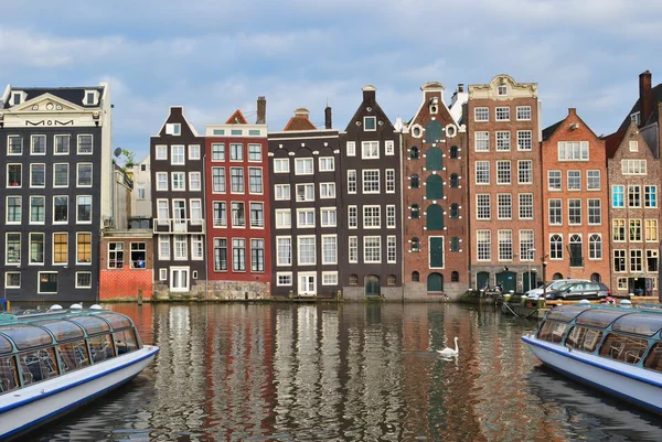 Vieux quartier d'Amsterdam — Photo