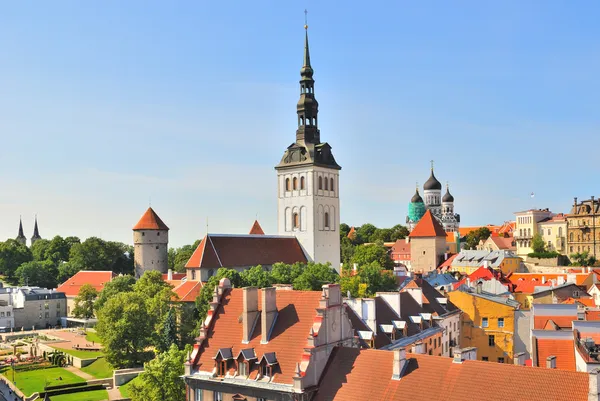 Vista de Old Tallinn — Fotografia de Stock
