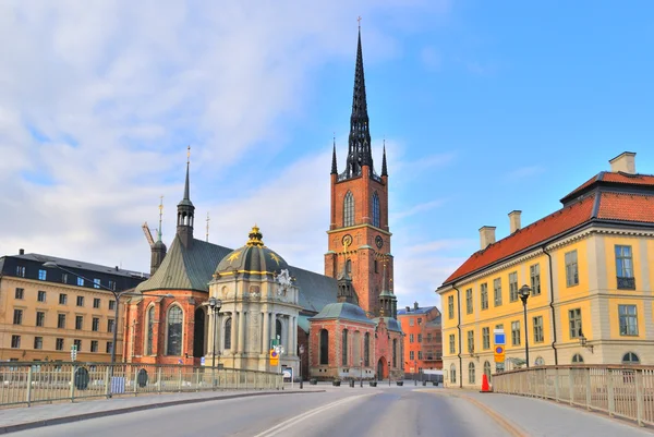 斯德哥尔摩。骑士的教堂 — 图库照片