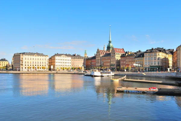 Ciudad vieja de Estocolmo — Foto de Stock