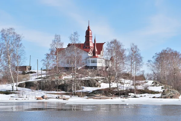 Helsínquia. Ilha de Luoto — Fotografia de Stock