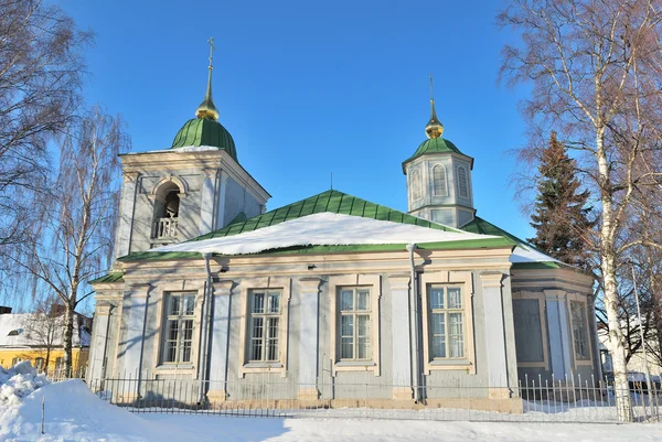 拉彭兰塔、 芬兰。东正教教会 — 图库照片