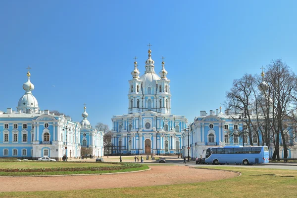 Saint-Pétersbourg. Cathédrale Smolny — Photo