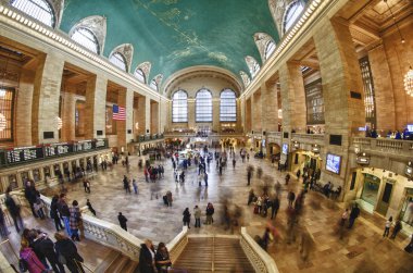 turistler ve grand central, nyc, alışveriş