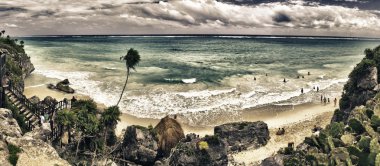 Meksika'da bir tulum ünlü arkeolojik kalıntılar