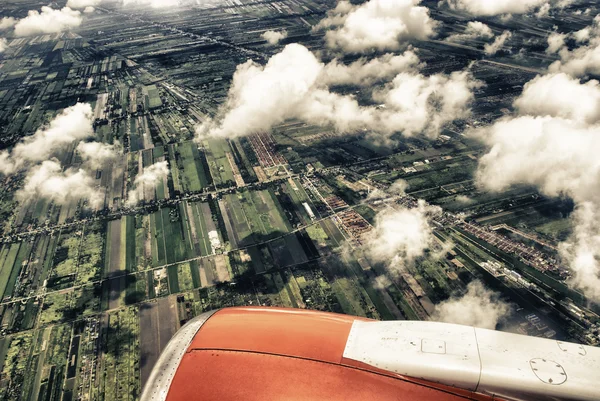 Letecký pohled na krajinu Thajsko — Stock fotografie
