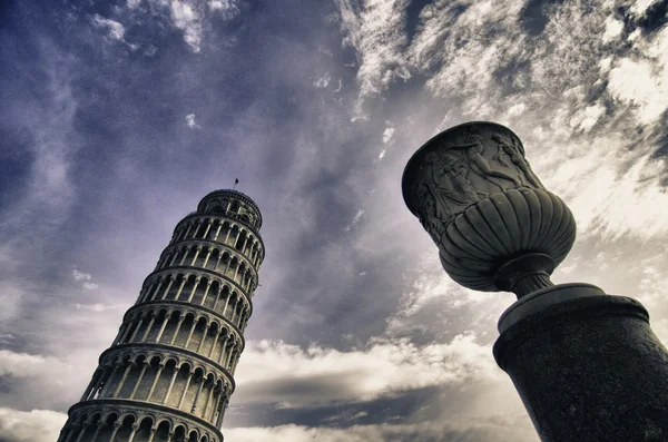 Dettaglio Architettonico in Piazza dei Miracoli, Pisa — Foto Stock