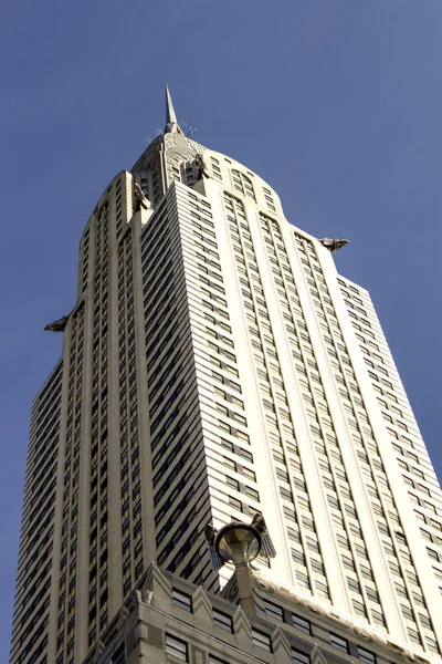 マンハッタンの高層ビルの冬の色 — ストック写真