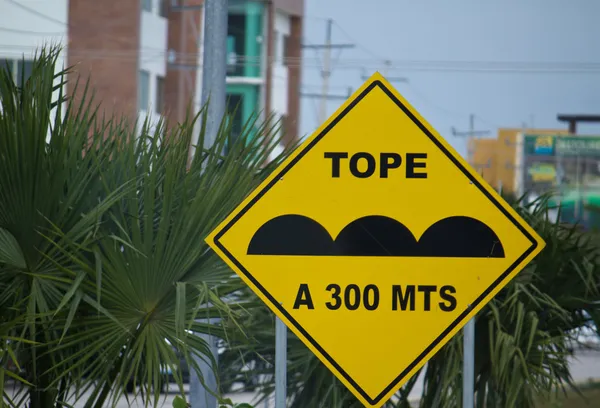 Street Signs in Mexico — Stock Photo, Image