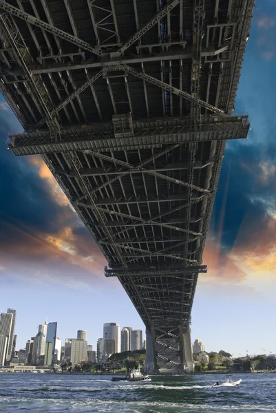 Γέφυρα στο λιμάνι του Σίδνεϊ — Φωτογραφία Αρχείου