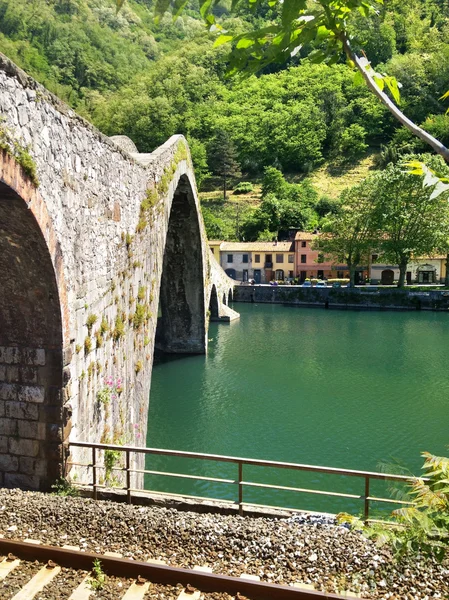 stock image Devils Bridge, Countryside of Italy