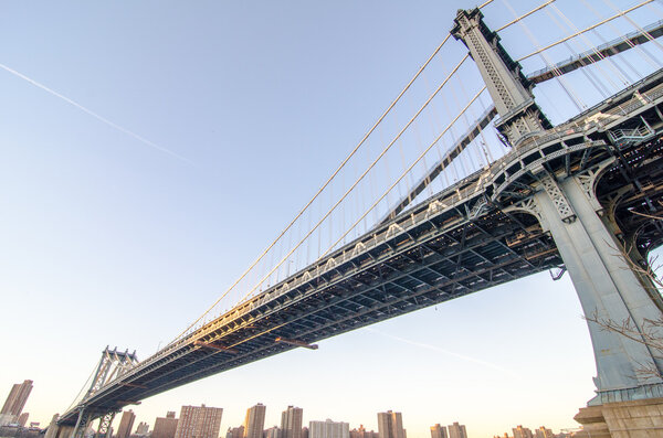 Bridge of New York City, U.S.A.
