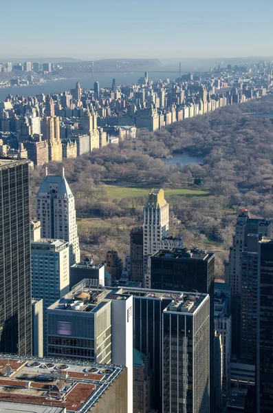 Grattacieli di Manhattan, simboli di New York — Foto Stock