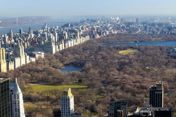 Manhattan binalar ve gökdelenler — Stok fotoğraf