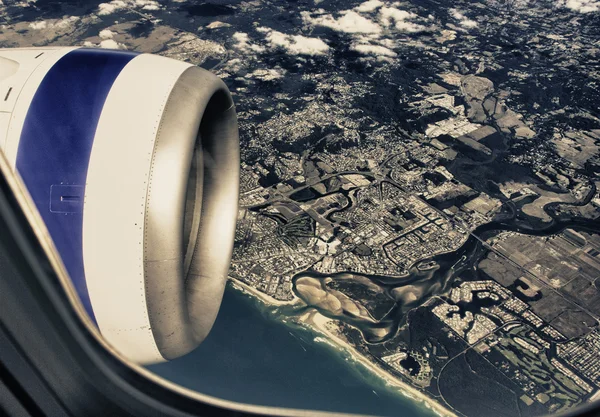 Flygplan scen i Australien — Stockfoto
