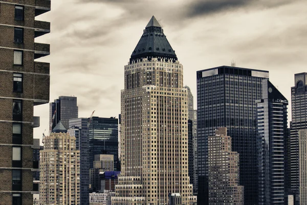 冬のニューヨーク市の高層ビル — ストック写真