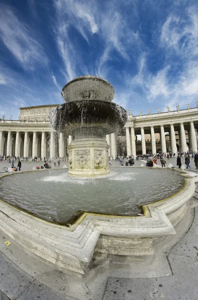 Couleurs du ciel sur Piazza San Pietro, Cité du Vatican — Photo