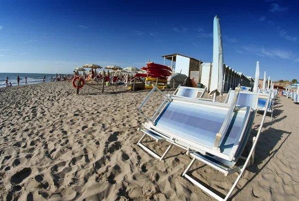 Détail de plage à Pise, Italie — Photo