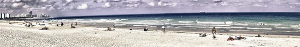 Miami Beach Panoramic View, Florida — Stock Photo, Image