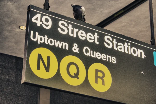 stock image Classic Street Signs in New York City