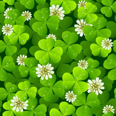 Clover background clipart