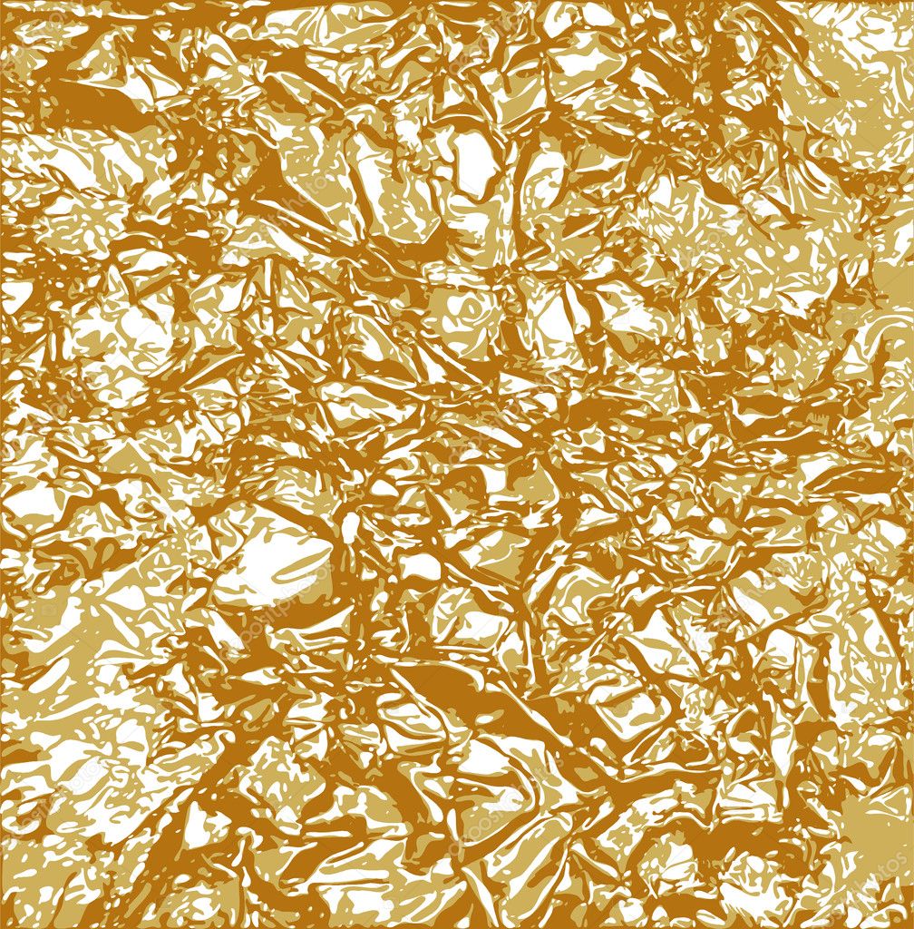 Gold foil texture