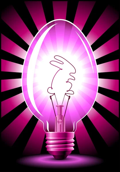 stock vector Easter bulb