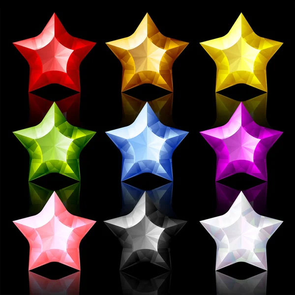 Šperky hvězda — Stockový vektor