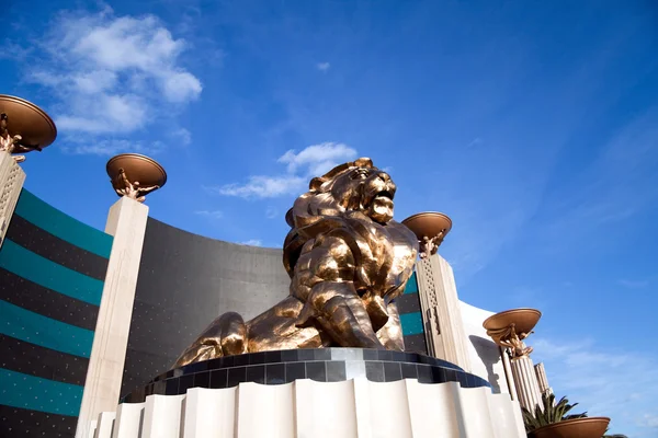 León del hotel MGM — Foto de Stock