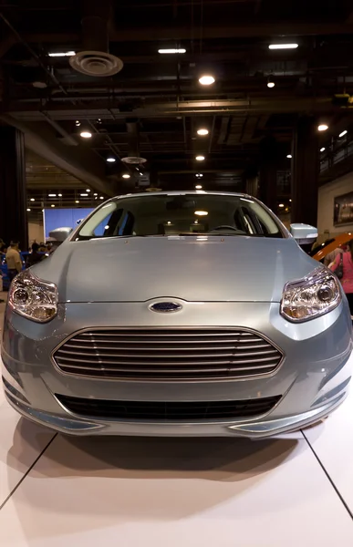 Ford Focus frente carro elétrico — Fotografia de Stock