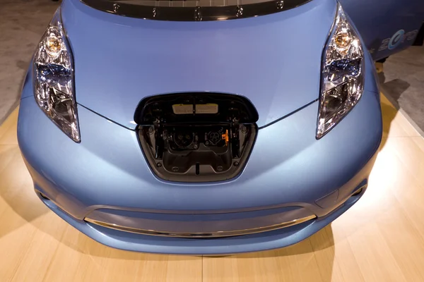 Plaque tournante de la Nissan leaf — Photo