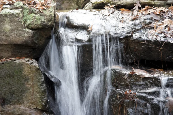 Närbild vattenfall — Stockfoto