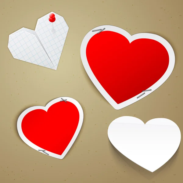 Dia dos Namorados corações —  Vetores de Stock