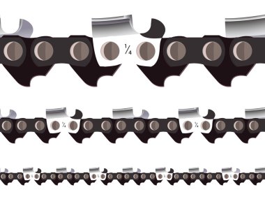 Chain saw seamless clipart