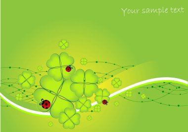 Vector illustration dedicated to Saint Patrick's Day clipart