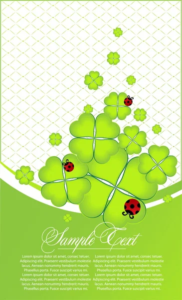 Vector illustration dedicated to Saint Patrick's Day — Stock Vector