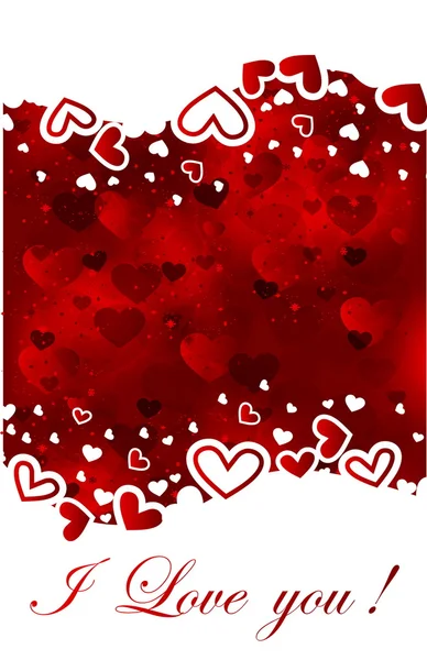 Background with heart — Stock Vector