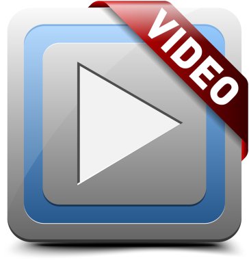 Watch Video button clipart