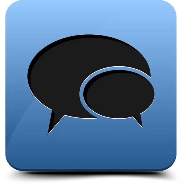 Botón de chat — Archivo Imágenes Vectoriales