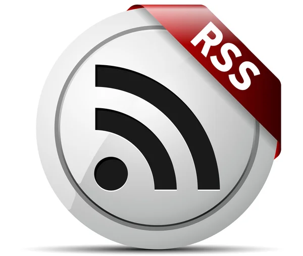 stock image RSS button