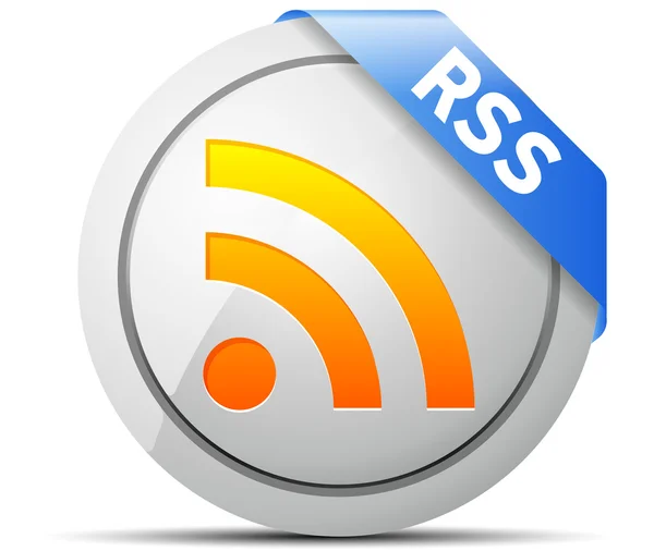 Tlačítko RSS — Stock fotografie