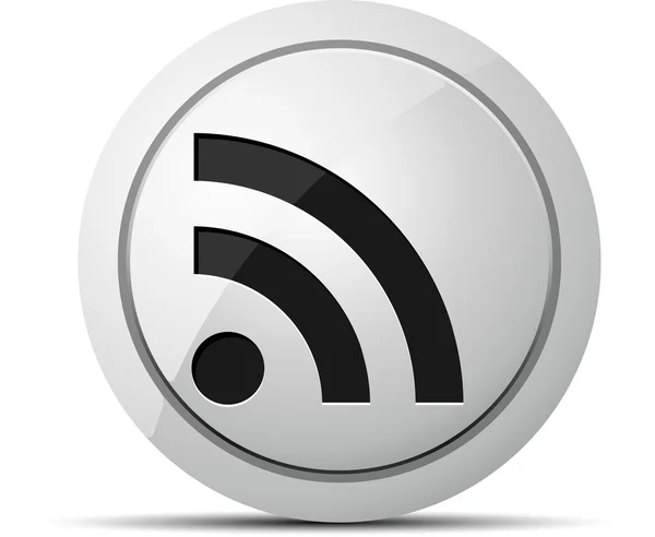 Botón RSS — Foto de Stock