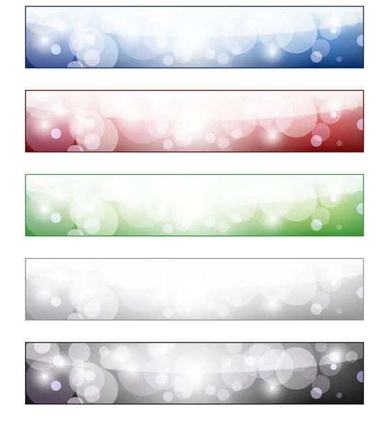 stock vector Web banners set