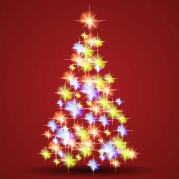 Рождественское дерево — стоковый вектор