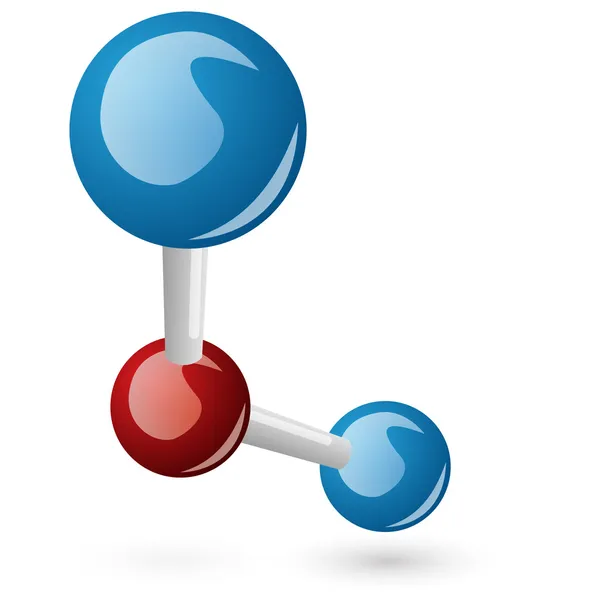 Молекула воды — стоковый вектор