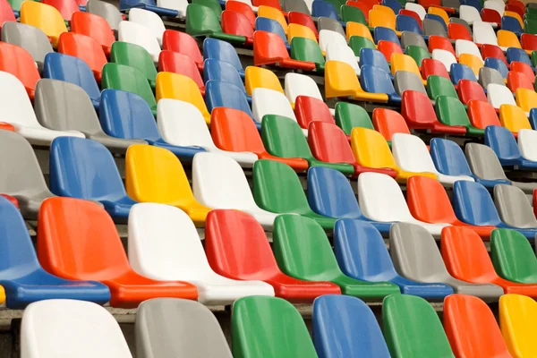 Stadium Chairs — Stock Photo, Image
