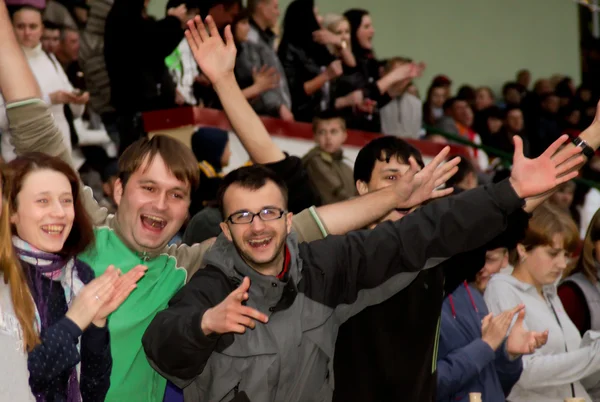 Ternopil, Ukraina - 13 mars: firar öppningen — Stockfoto