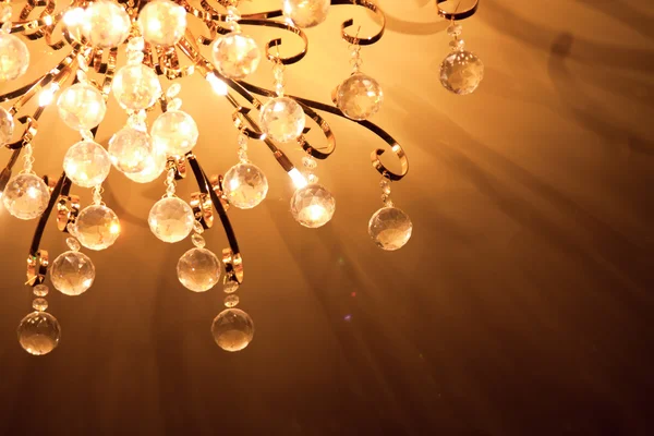 Металева лампа стельове світло — стокове фото
