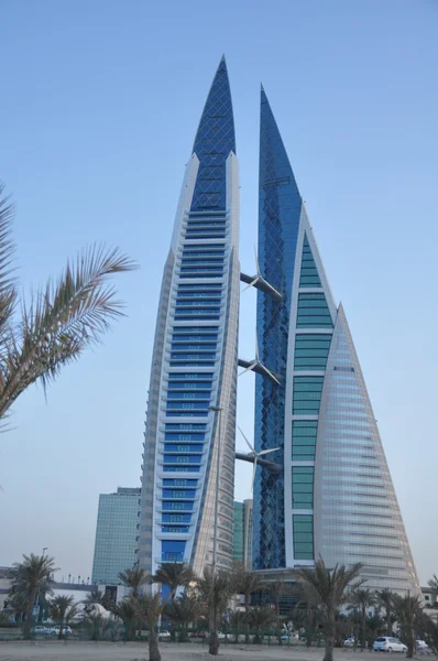 Bahrain maailmankaupan keskus — kuvapankkivalokuva